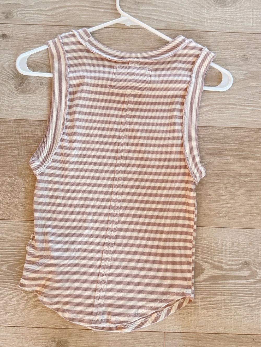 We The Free Kate Stripe Tee Etherea Medium LIKE NEW - Picture 10 of 12